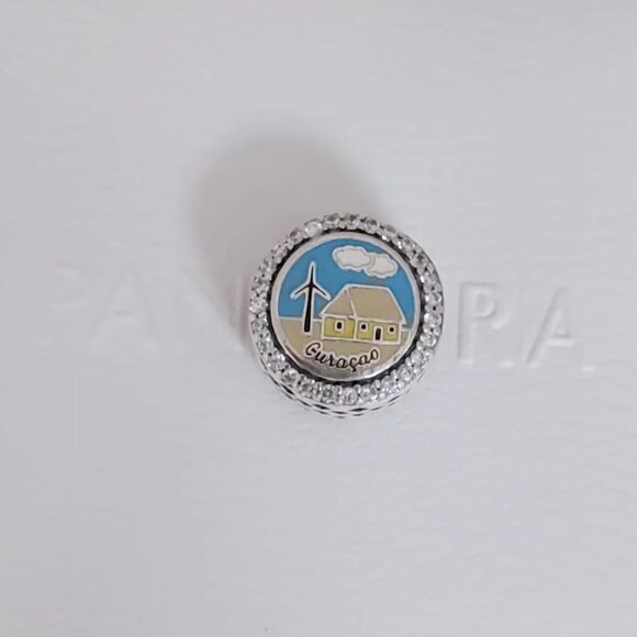 Pandora Windmill Curacao Charm for Pandora Bracelet Bead Charm - Picture 4 of 6